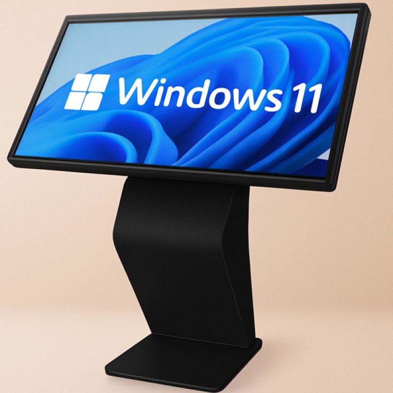 55" Интерактивный киоск, сенсорный информационный терминал Mercury 55W-IRT (Windows/ сенсор) + крепление на стену